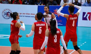 काभा महिला भलिबलः फाइनलमा आज नेपाल र भारत भिड्दै