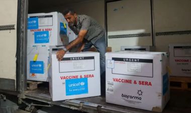 गाजामा पोलियो खोप खुवाउन ठूलो अभियान सुरु गरिँदै