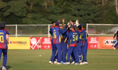 त्रिकोणात्मक टी–२० सिरिजः ओमानमाथि नेपाल ३७ रनले विजयी