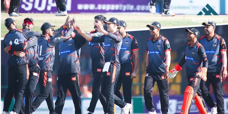 एनपिएलः चितवनसँग काठमाडौं गुर्खाजल ५ विकेटले पराजित