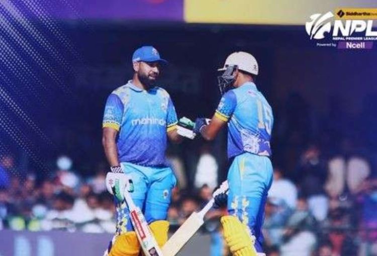 एनपीएलः कर्णालीले जनकपुरलाई दियो १४२ रनको लक्ष्य