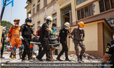 पाँच दिन पछि १२ घन्टाको प्रयासमा भग्नावशेषबाट जिउँदै निकालियो