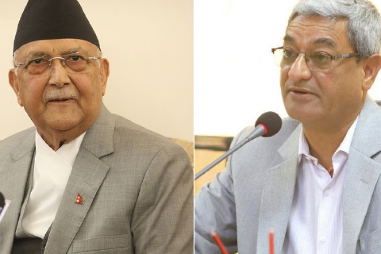  ओली र लेखकलगायतलाई कारबाही गर्न मानव अधिकार तथा शान्ति समाजको माग